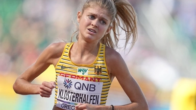 Verpasste das 5000-Meter-Finale in Eugene: Konstanze Klosterhalfen. (Foto: Michael Kappeler/dpa)