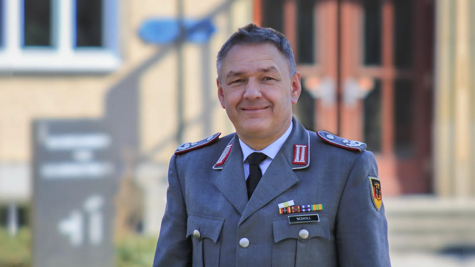 Verteidigungspolitik ist der thematische Schwerpunkt von Oberstleutnant Manfred Scholl. (Foto: BAKS/Kevin Kühn)