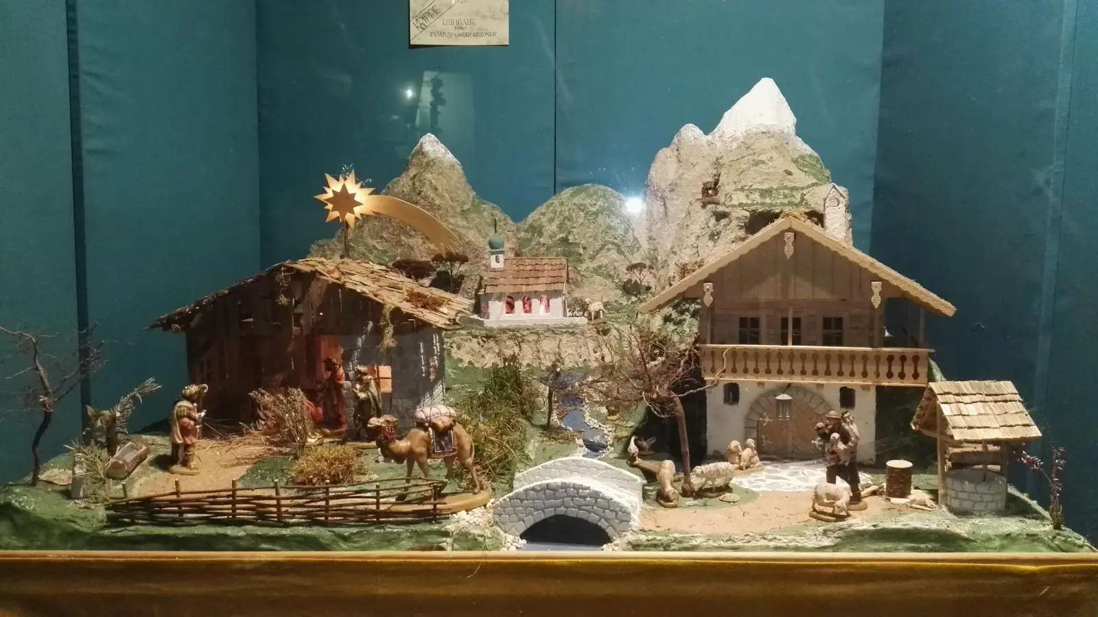 Der Krippenweg in Wolframs-Eschenbach ist sehr beliebt. Im vergangenen Jahr waren mehr als 130 Krippen zu sehen. (Foto: Heidi Denzinger)