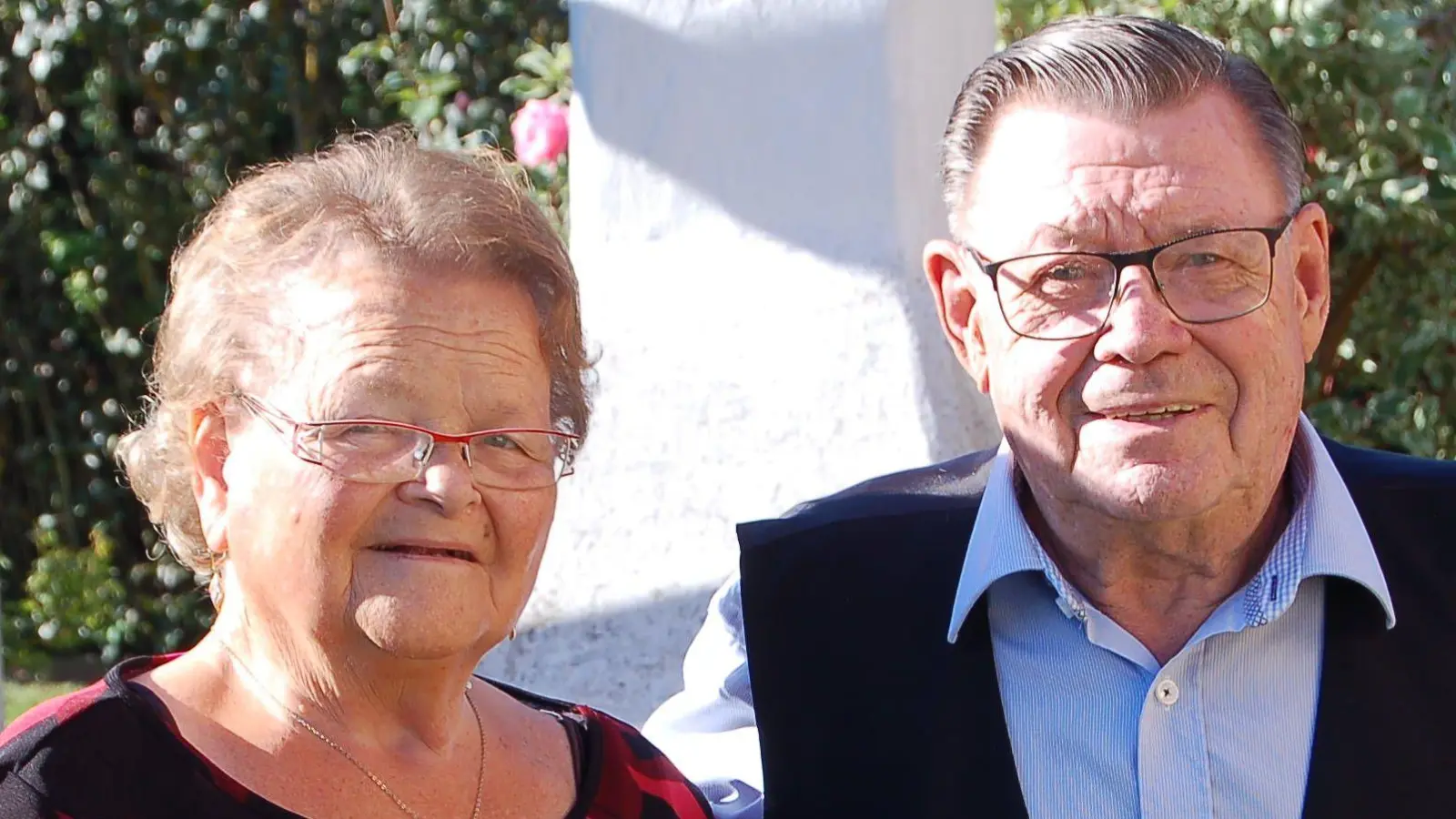 Regina und Ekkehard Lucke feiern in Dachsbach Eiserne Hochzeit. (Foto: Christa Frühwald)