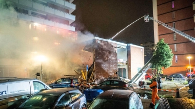 400 Anwohner mussten nach der heftigen Explosion ihre Wohnungen verlassen. (Foto: Josh Walet/ANP/dpa)