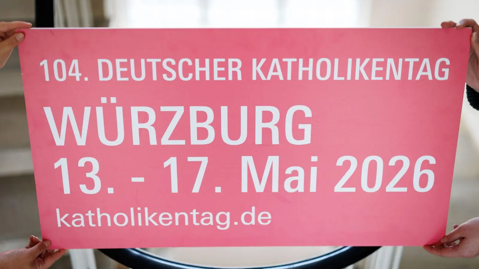Der Katholikentag beginnt am 13. Mai. (Archivbild) (Foto: Daniel Karmann/dpa)