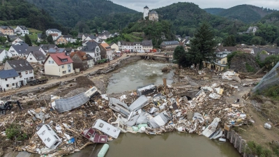 Die Flutkatastrophe sorgte im Ahrtal für massive Verwüstung und Zerstörung. Mindestens 135 Menschen kamen ums Leben. (Archivbild) (Foto: Boris Roessler/dpa)