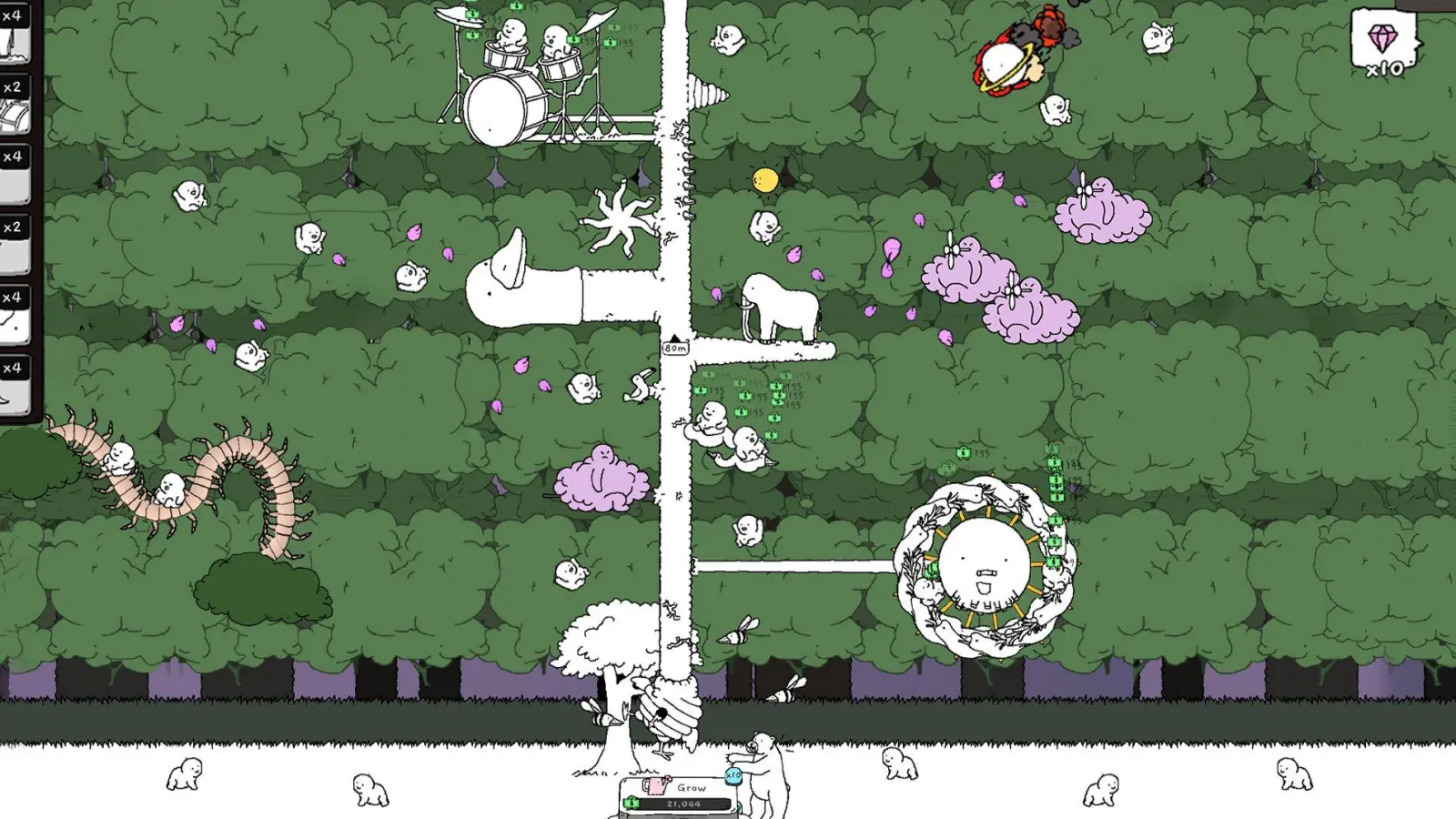 Hier ist was los! - Aber was ist hier los?: „Tingus Goose“ ist ein erstaunlich verrücktes Spiel. (Foto: SweatyChair/Playsaurus/dpa-tmn)