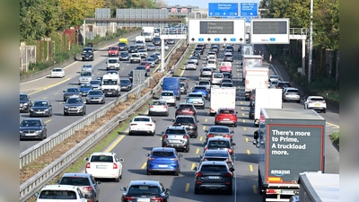 Die 2025 registrierten Staus auf den deutschen Autobahnen waren länger als im Vorjahr. (Archivbild) (Foto: Roberto Pfeil/dpa)