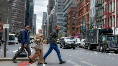 Die US-Millionenmetropole New York. (Foto: John Minchillo/AP/dpa)