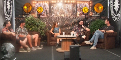 Die Veranstalter von Silverdust zeigten sich bei der Pressekonferenz zufrieden. Summer-Breeze-Gründer Achim Ostertag (Zweiter von rechts) ist es wichtig, dass das Festival familiär bleibt. (Foto: Jasmin Kiendl )