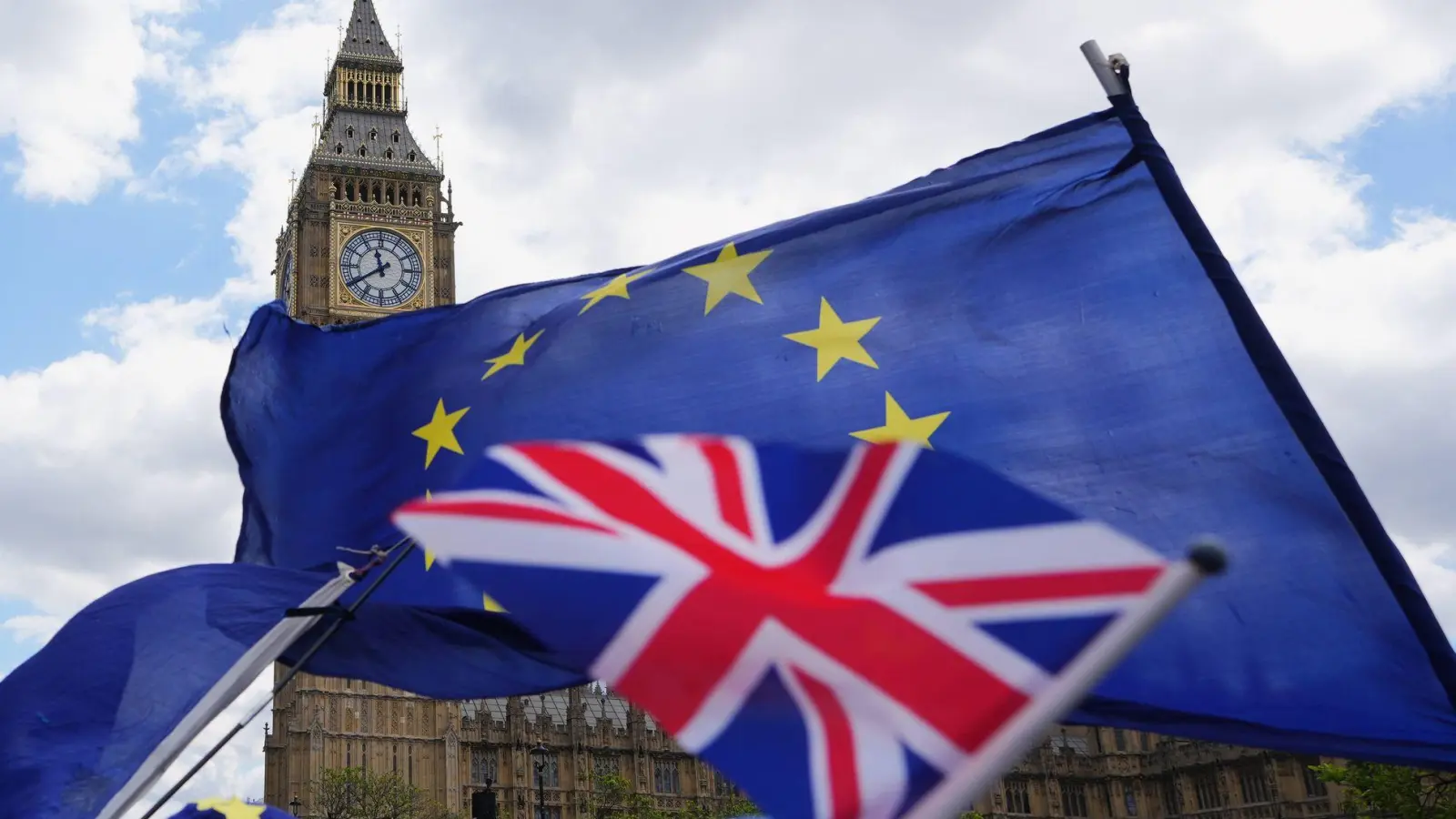Wie realistisch ist ein Wiedereintritt der Briten in die EU? (Archivbild) (Foto: Kirsty Wigglesworth/AP/dpa)