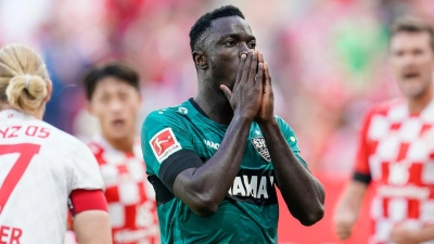 Verlässt er Stuttgart diesen Sommer doch noch? Silas hat beim VfB derzeit einen schweren Stand. (Foto: Uwe Anspach/dpa)