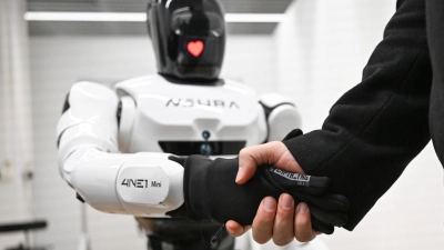 Das Start-up Neura Robotics aus Baden-Württemberg absolvierte die erfolgreichste Finanzierungsrunde.  (Foto: Bernd Weißbrod/dpa)