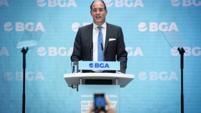 BGA-Präsident Dirk Jandura schlägt eine gemeinsame Allianz gegen Zölle vor (Foto: Bernd von Jutrczenka/dpa)