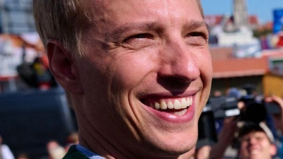 Freut sich auf seine erste Wiesn als OB: Dominik Krause von den Grünen. (Archivbild) (Foto: Sven Hoppe/dpa)