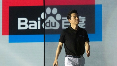 Der Internetkonzern Baidu hat zwei neue KI-Modelle auf den Markt gebracht. (Foto: Ng Han Guan/AP/dpa)