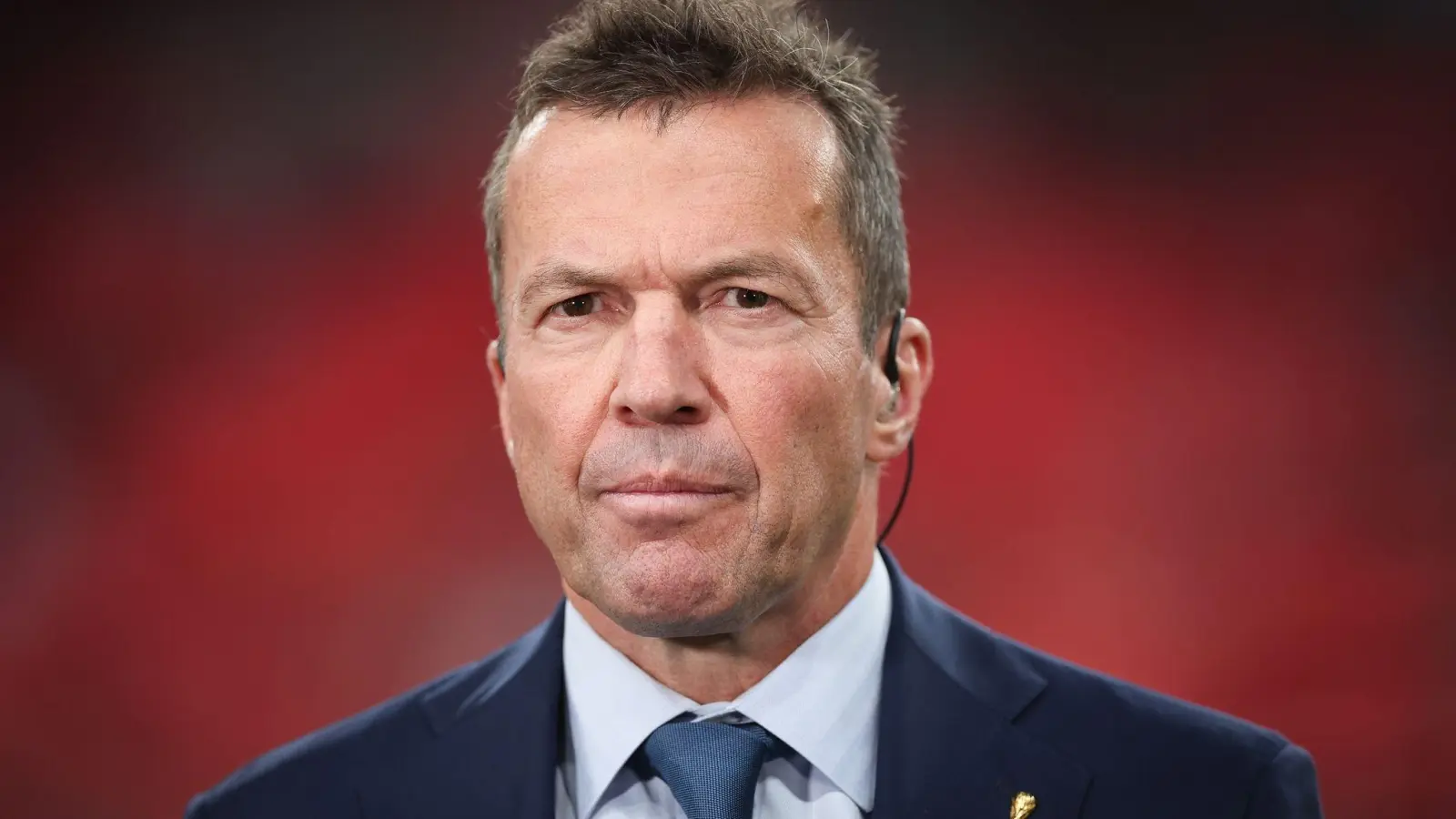 Lothar Matthäus, ehemaliger Fußballspieler und TV-Experte, vor einem Interview. (Foto: Christian Charisius/dpa)