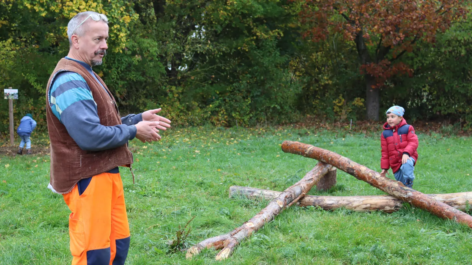 Andreas Sichermann, Geschäftsführer der Kita Meinhardswinden und Ideengeber für den Handwerxgarten. (Foto: Antonia Müller)