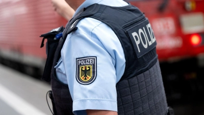Die Bundespolizei stellte den 22-Jährigen am Bahnhof. (Symbolbild) (Foto: Sven Hoppe/dpa)