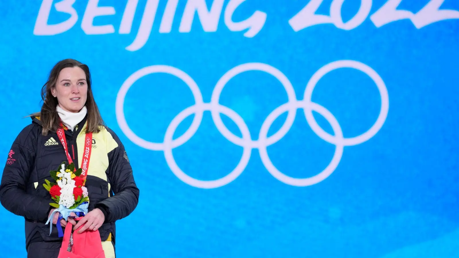 Die ehemalige Biathletin Denise Herrmann-Wick hat erneut Nachwuchs bekommen.  (Foto: Andrew Medichini/AP/dpa)