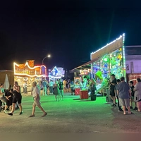 Der Uffenheimer Festplatz wird auch zur diesjährigen Kirchweih wieder einen stimmungsvollen Anblick bieten.  (Foto: Gerhard Krämer)