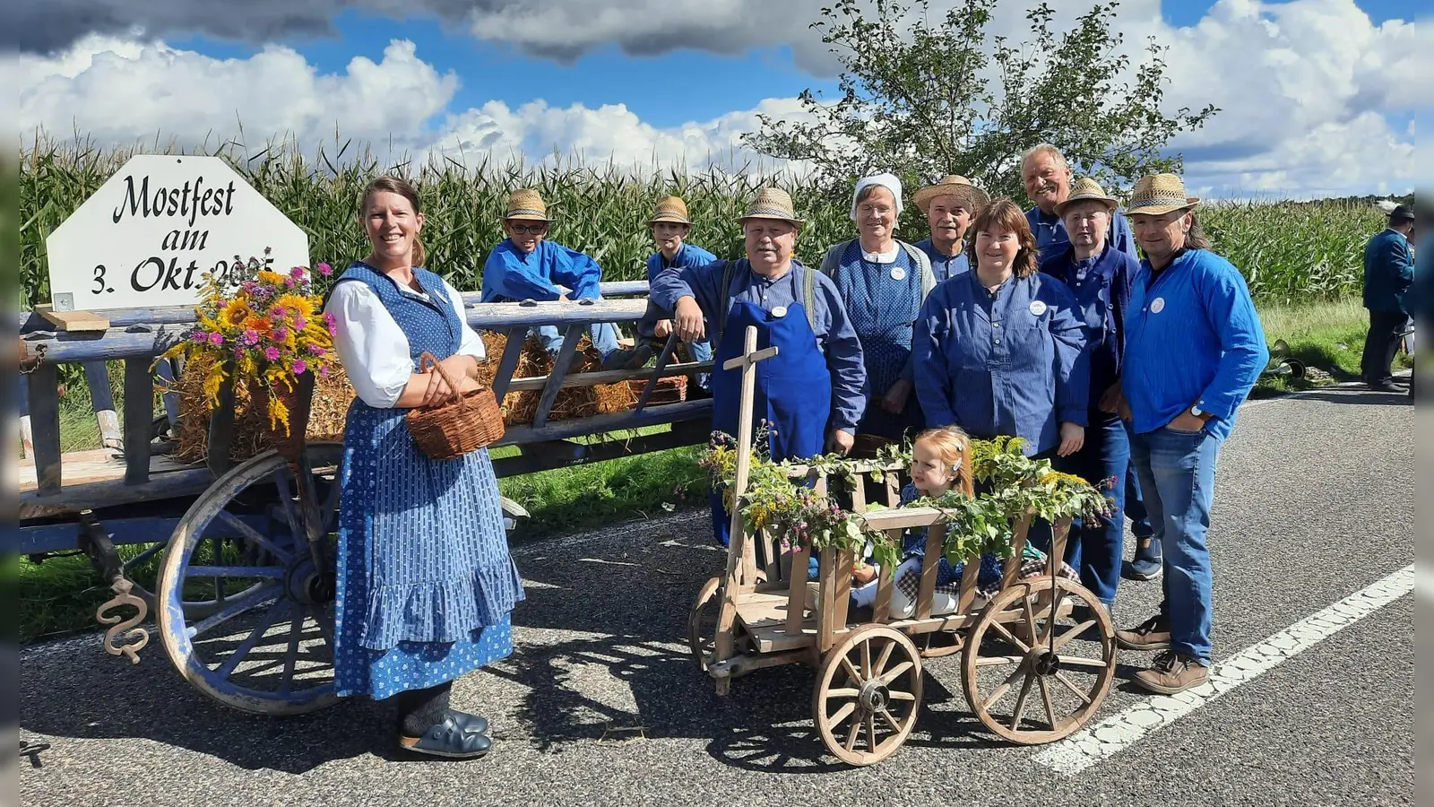 Der Heimat- und Brauchtumsverein lädt zum Mostfest nach Erzberg ein. (Foto: Ulrike Groß)