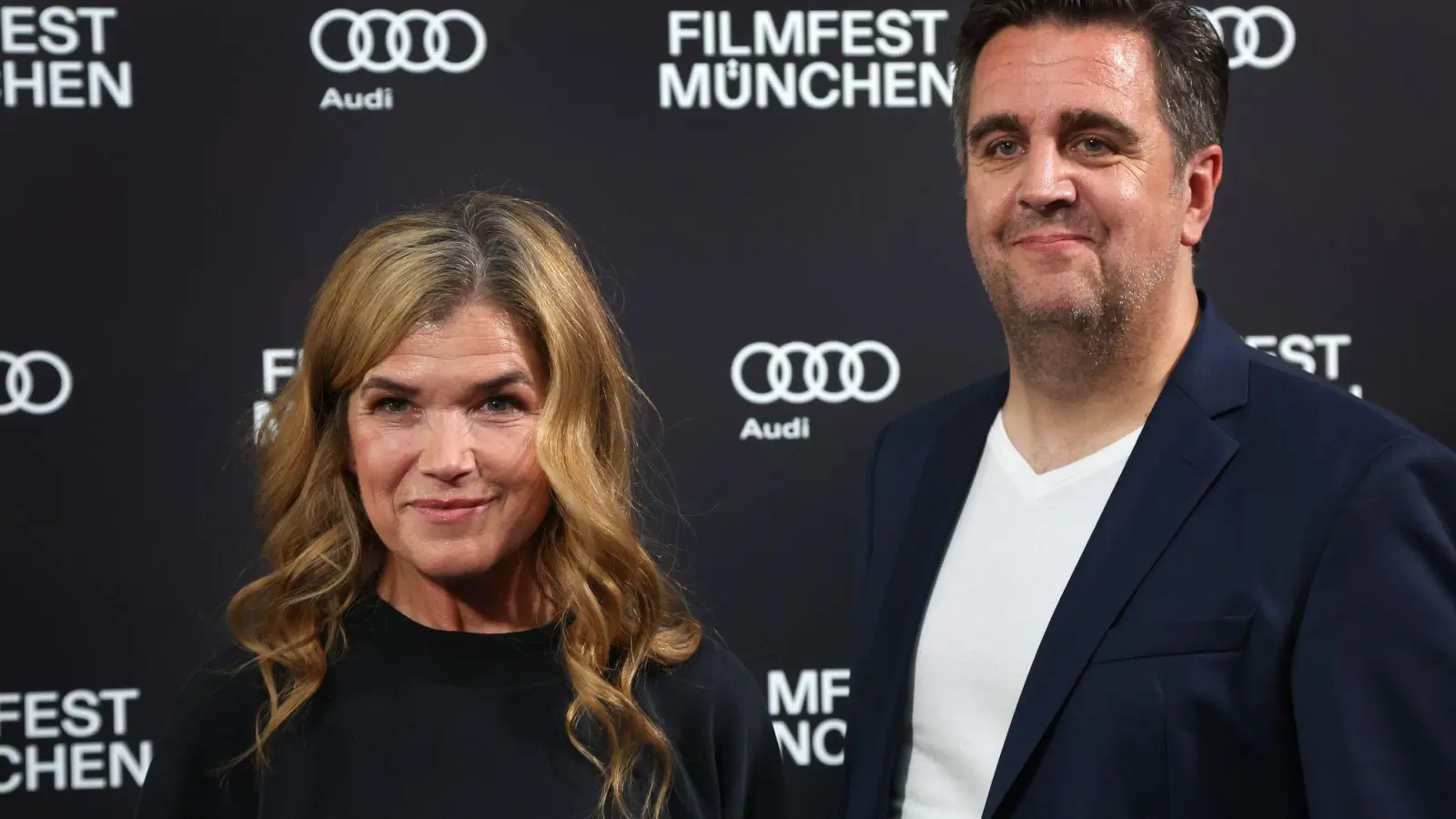 Anke Engelke und Bastian Pastewka stellten ihre Serie auf dem Filmfest München vor. (Archivbild) (Foto: Karl-Josef Hildenbrand/dpa)