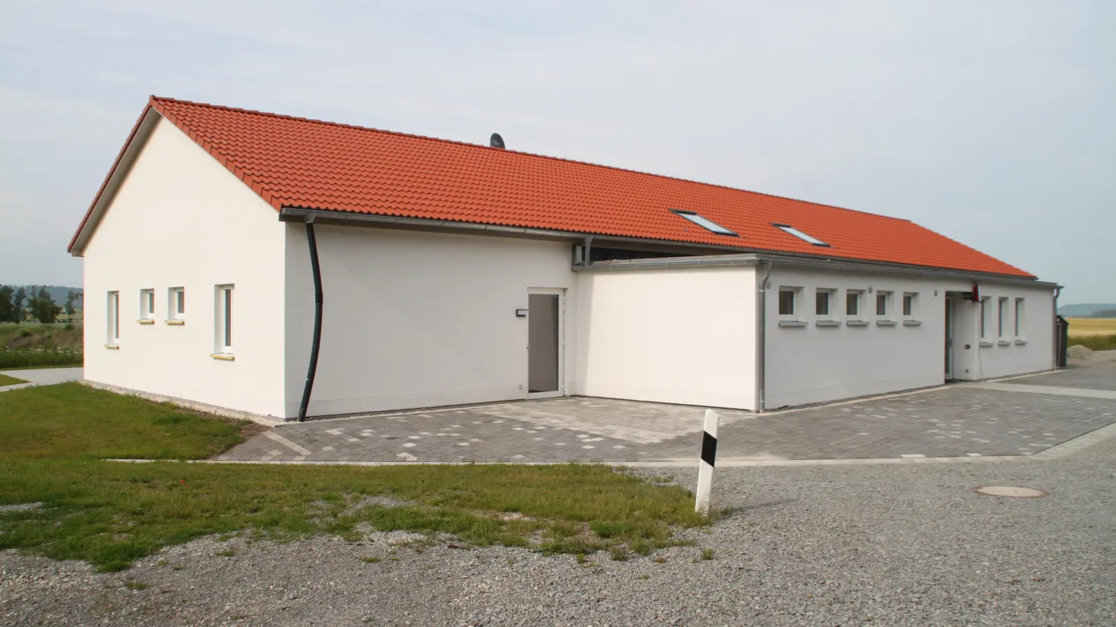 Außenansicht des schmucken neuen Vereinsheims. (Foto: Hans-Bernd Glanz)