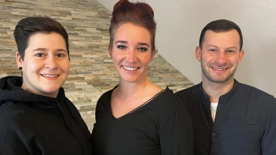 Carmen Frankenberg, Nadine Dürr und Steven Huffman wollen den Verein neu aufstellen (von links). (Foto: Foto: SVS)