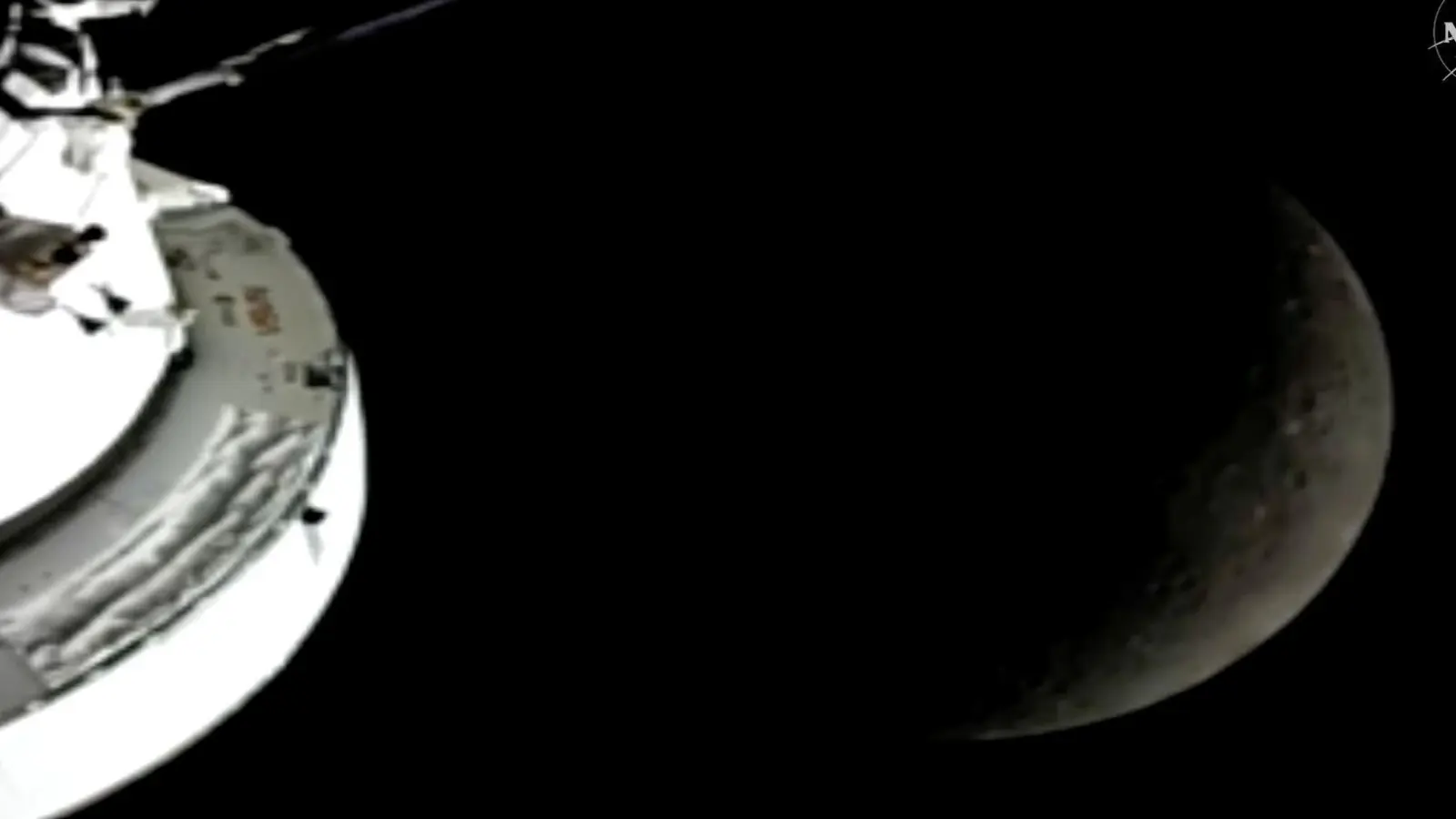 Die Astronauten sind dem Mond nahe gekommen.  (Foto: Uncredited/NASA/dpa)