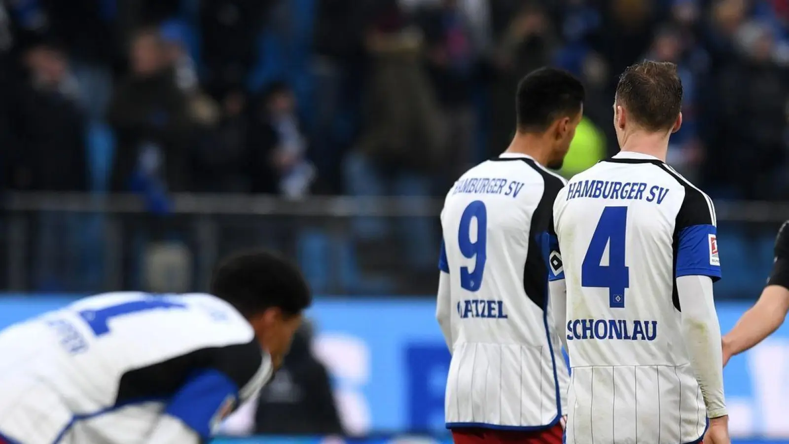 Der Hamburger SV verlor gegen den SC Paderborn. (Foto: Daniel Bockwoldt/dpa)