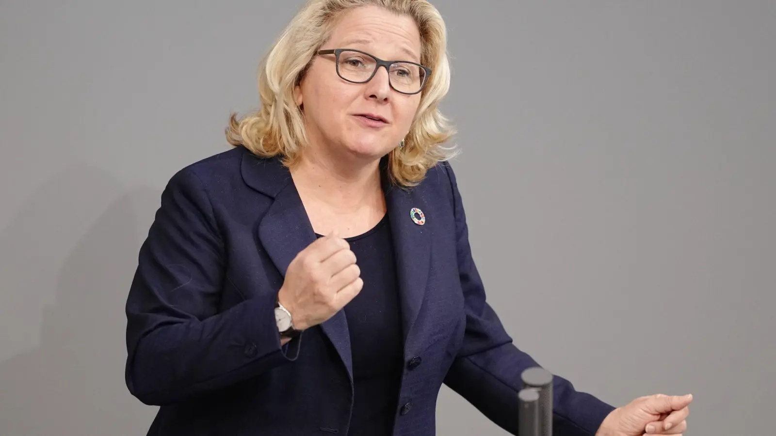 Entwicklungsministerin Svenja Schulze (SPD) möchte sich um die Bevölkerung in der Sahelzone kümmern. (Foto: Kay Nietfeld/dpa)