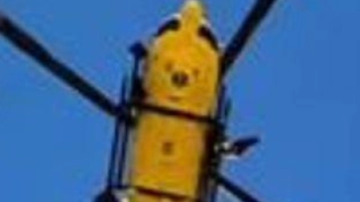 Einsatzkräfte bargen den Leichnam mit einem Polizeihubschrauber. (Symbolbild) (Foto: -/Italienische Bergrettung/dpa)