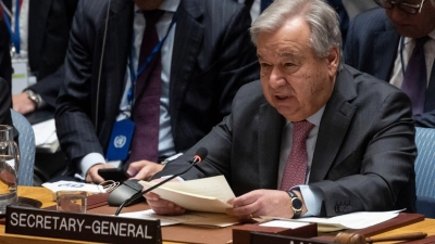 Guterres fordert seit Monaten mehr Unterstützung für die Menschen in Palästina. (Foto: Yuki Iwamura/AP/dpa)