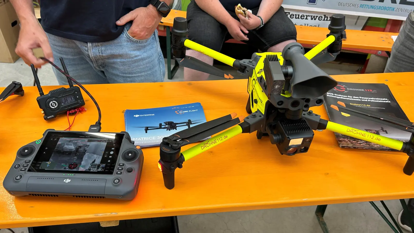 Der Kreisausschuss beschloss die Anschaffung zweier Drohnen nebst Zubehör. Geplant ist, je ein Exemplar im östlichen und westlichen Landkreis Neustadt/Aisch-Bad Windsheim zu stationieren. (Foto: Thomas Popp)