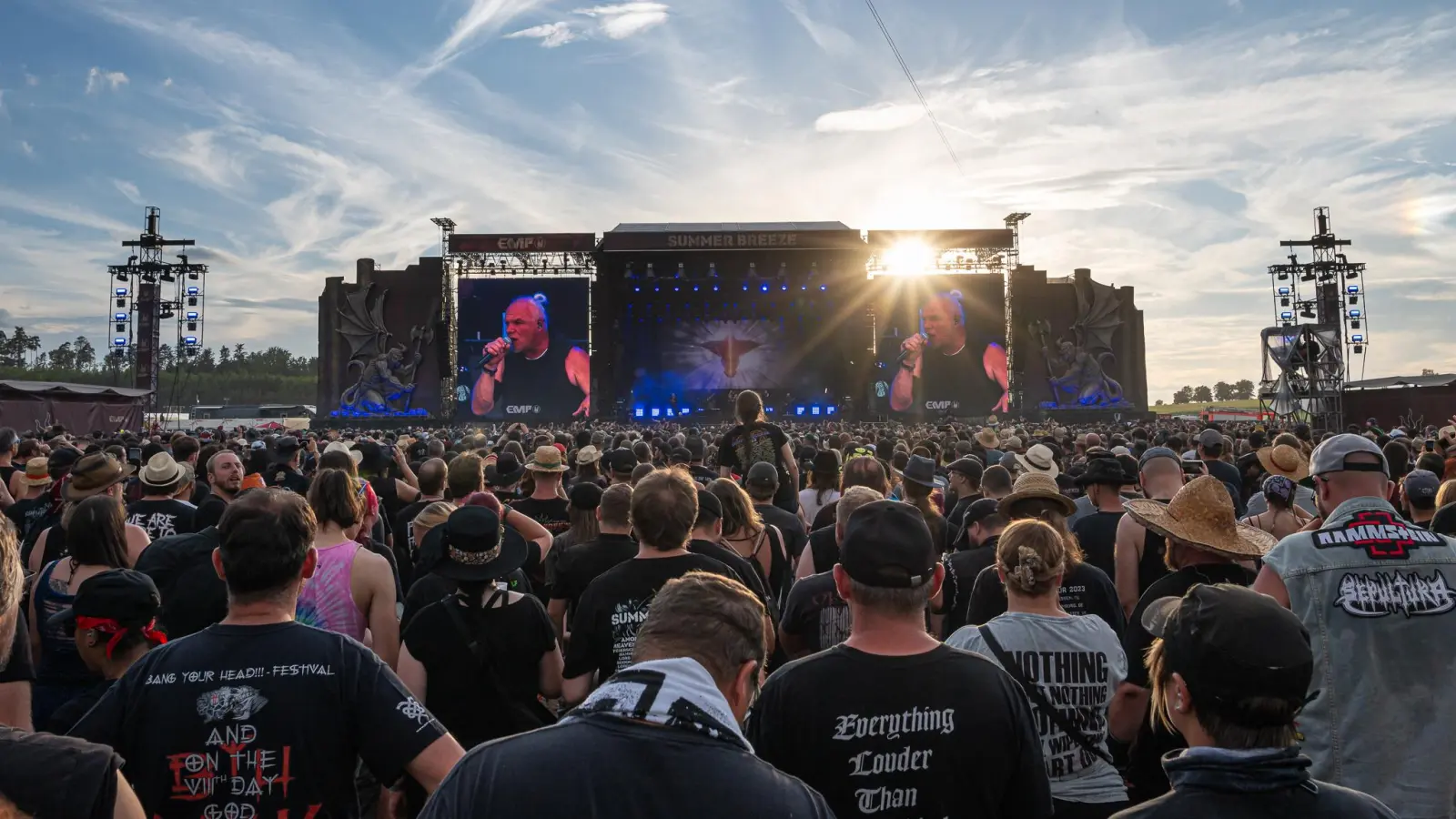 Zum Summer Breeze 2025 bei Dinkelsbühl werden wieder hochkarätige Metal-Bands erwartet. (Archivbild: Mirko Fryska)