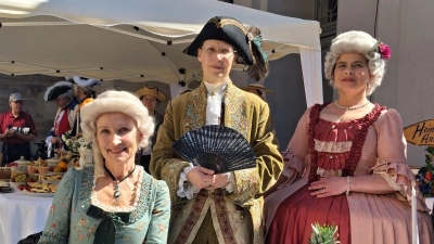 Dieses Jahr finden die Rokoko-Festspiele nicht statt. Beim Marktgeflüster ist dennoch ein pompöses Programm geboten. (Foto: Sophia Schmidt)
