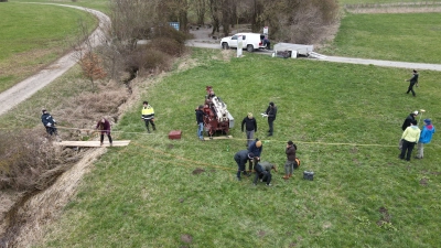 Das Gelände des Römerparks Ruffenhofen wird zunehmend zum Forschungsobjekt für Archäologen und anderer Wissenschaftler verschiedenster Institutionen und Hochschulen. (Foto: Matthias Pausch)