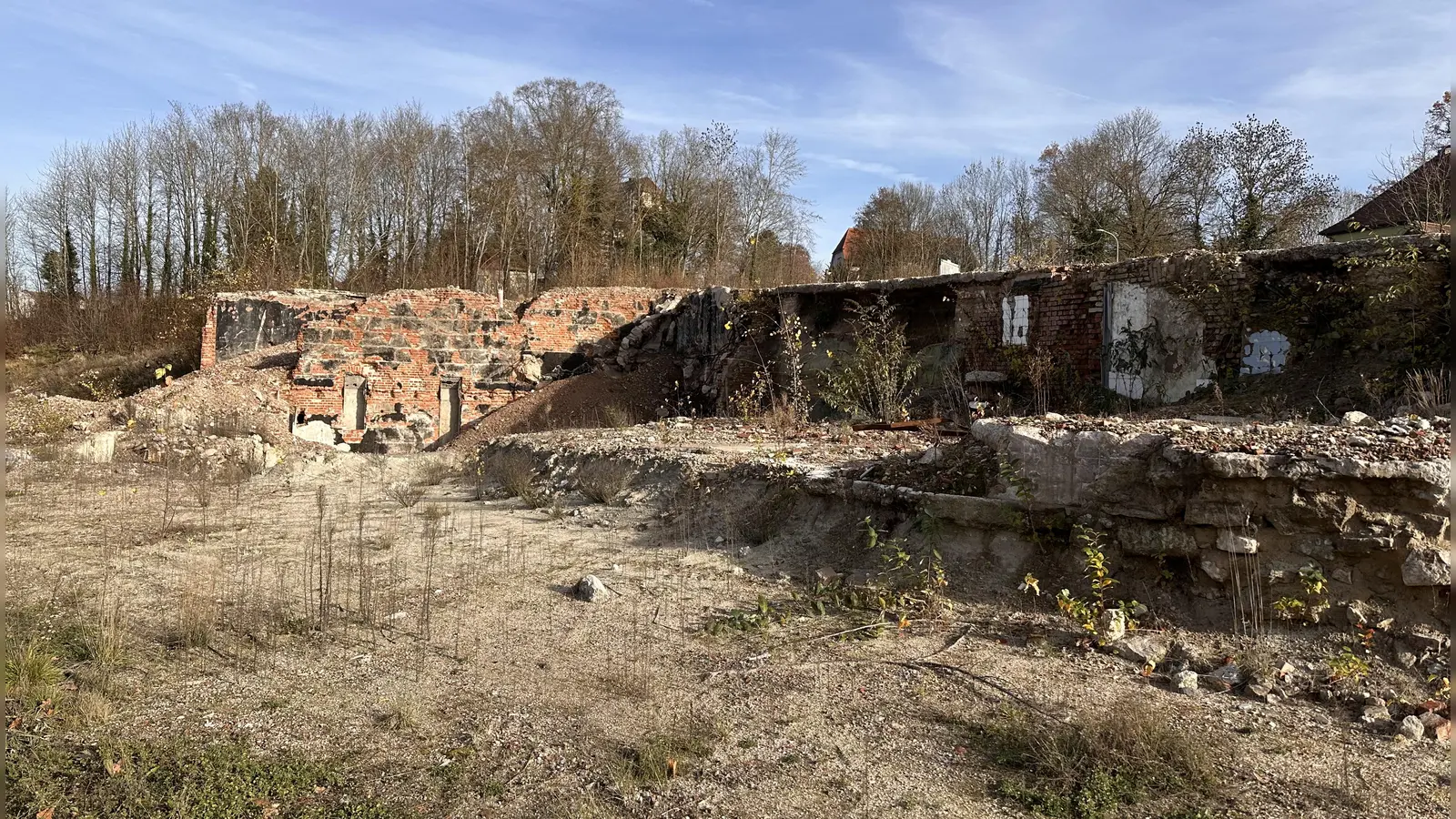 Seit vielen Jahren wird versucht, auf dem Areal der ehemaligen Brauerei eine Wohnbebauung zu realisieren. Zwei Anläufe sind bereits gescheitert. Nun haben die Projektträger die Planung nochmals überarbeitet.  (Foto: Martina Haas)