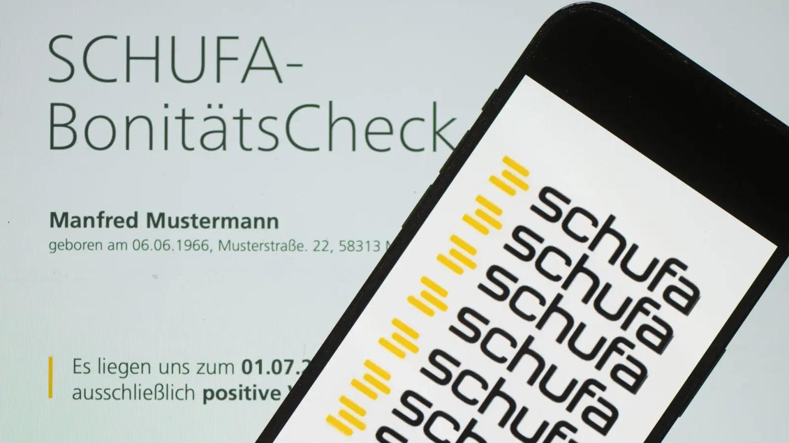 Wie lange darf die Schufa Negativ-Informationen speichern? (Archivbild) (Foto: Sebastian Kahnert/dpa)