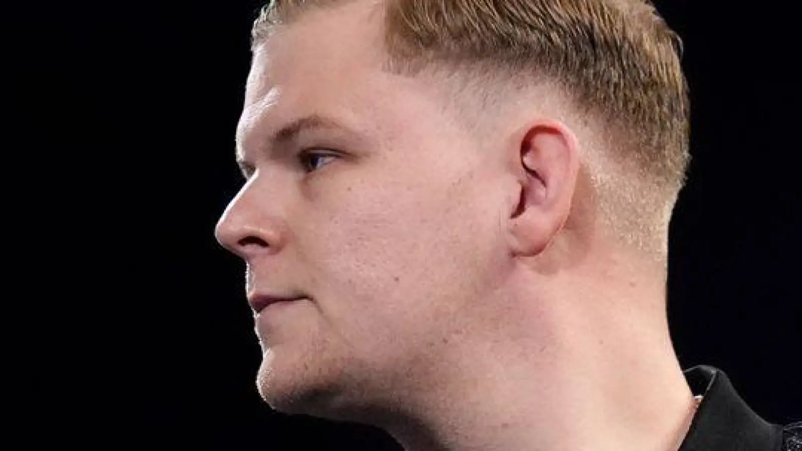 Mike De Decker kritisierte das Publikum im Alexandra Palace (Foto: John Walton/PA Wire/dpa)