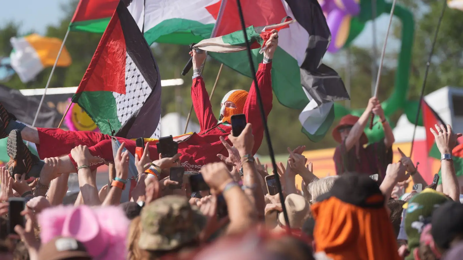 Hintergrund der Ankündigung sind mehrere Protestaktionen der Musiker in den vergangenen Wochen und Monaten insbesondere in Großbritannien. (Archivbild) (Foto: Yui Mok/PA Wire/dpa)