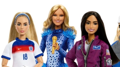 Helene Fischer als Barbypuppe - in einem typischen Bühnenoutfit. (Handout) (Foto: -/Mattel/dpa)