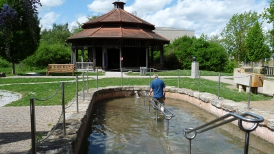 Die Kneipp-Insel in Bad Windsheim an der Erkenbrechtallee ist Stein des Anstoßes für einen Bürger. (Archivbild: Anita Dlugoß)