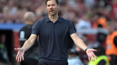 Xabi Alonso war mit der Leistung seines Teams nicht rundum zufrieden (Foto: Federico Gambarini/dpa)