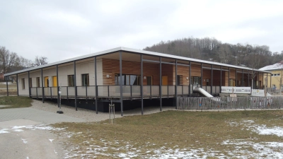 Der städtische Natur- und Bewegungskindergarten in Feuchtwangen-Breitenau: Dort bietet die Stadt in diesem Jahr im August die Ferienbetreuung für Kindergartenkinder an.  (Archivbild: Peter Zumach)