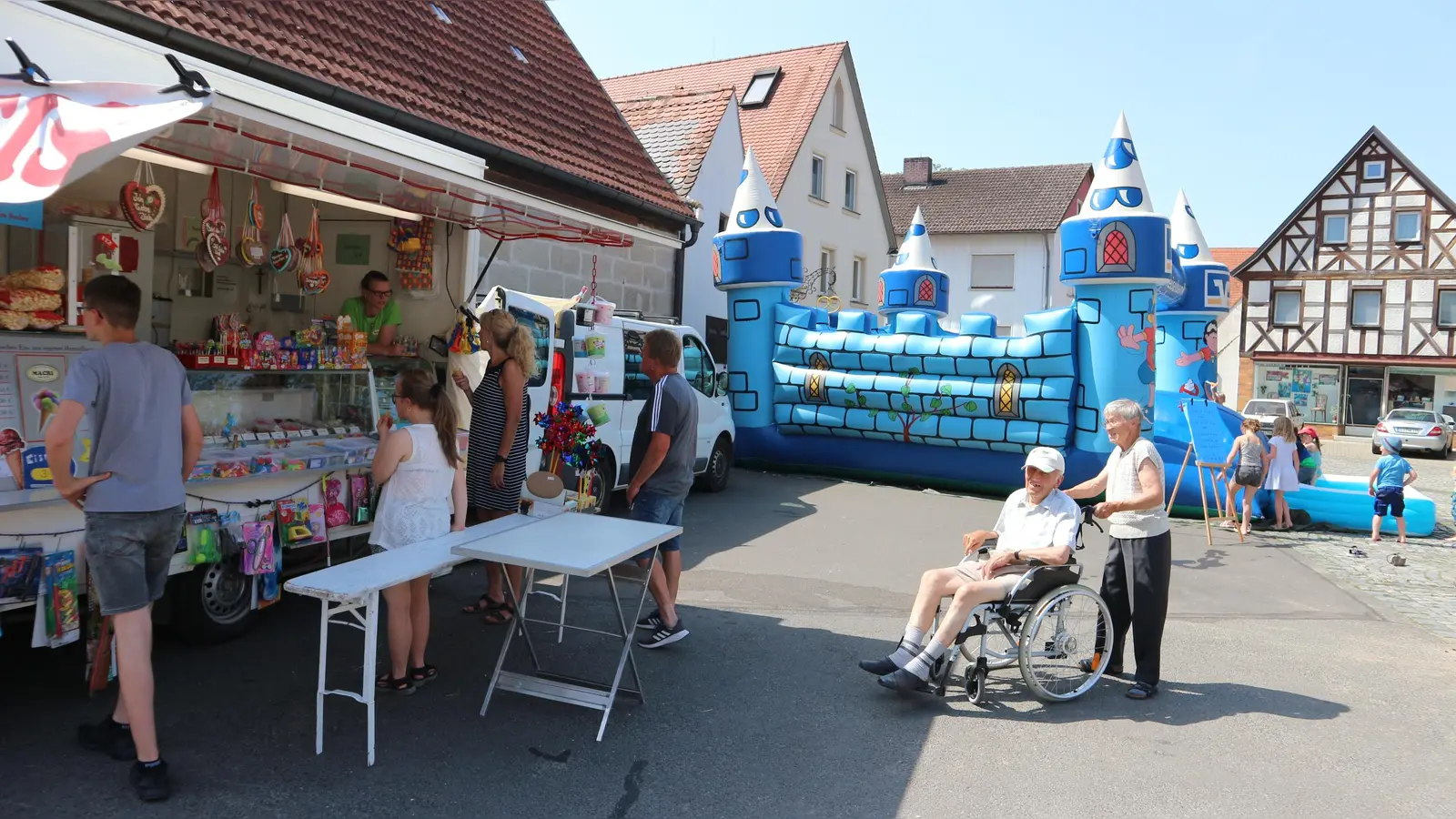 Der Johannimarkt kommenden Sonntag in Dachsbach garantiert Spaß für Groß und Klein. (Foto: Rainer Fritsch)