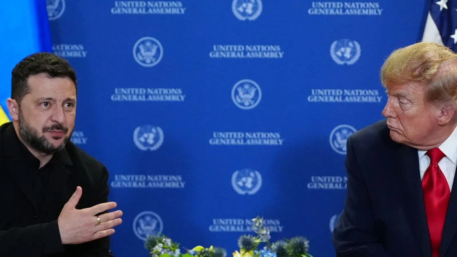 Der ukrainische Präsident Selenskyj wirft der US-Regierung mangelnden Druck auf den Kreml vor. (Archivbild) (Foto: Julia Demaree Nikhinson/AP/dpa)