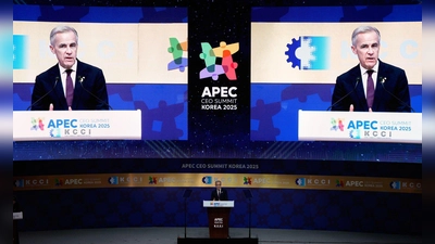 Kanadas Premierminister traf Chinas Staatschef Xi beim Apec-Gipfel (Foto: Ng Han Guan/AP/dpa)