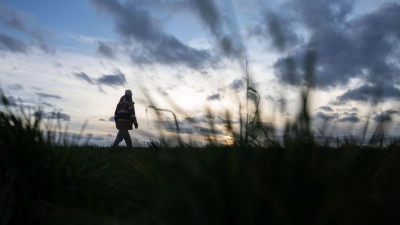 Bei gutem Wetter durch die Natur spazieren: Ist das die Aussicht, fällt das Aufraffen zum Spaziergang leicht.  (Foto: Marijan Murat/dpa/dpa-tmn)