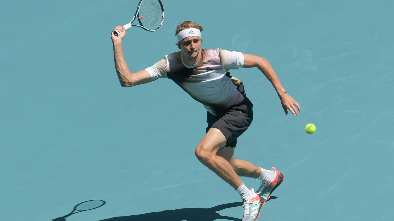 Alexander Zverev in Aktion. (Foto: Karla Kinne/CSM via ZUMA Press Wire/dpa/Archivbild)