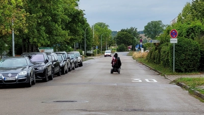 Die Erkenbrechtallee soll in ihrer Mitte eine grüne Allee bekommen und so zum Flanieren und Verweilen einladen. (Foto: Nina Daebel)