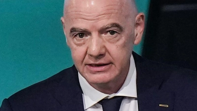 FIFA-Chef Infantino lenkt im großen Machtkampf beim Fußball-Weltverband ein.  (Foto: Darryl Dyck/The Canadian Press/AP/dpa)